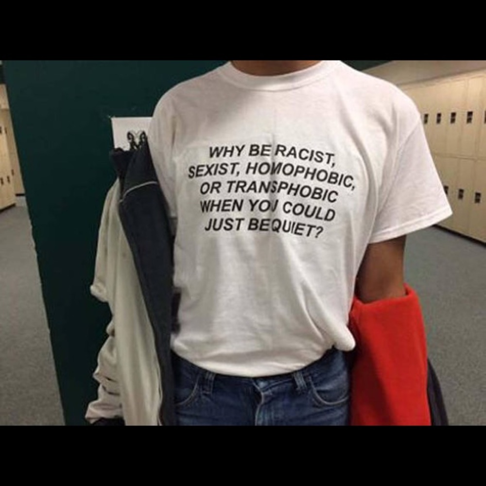 Anti-discrimination shirt